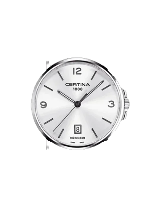 DS Caimano C0174101103700 mit Armband aus italienischem braunem Leder