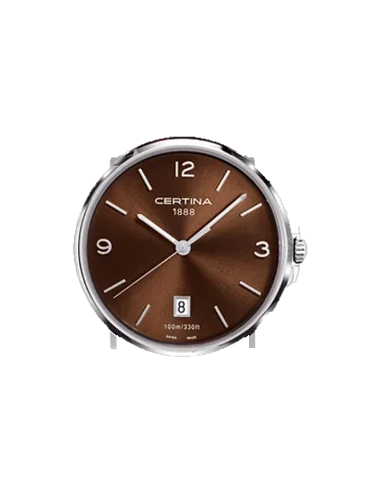 DS Caimano C0174101629700 con Cinturino Grand Cavalier Cuir Arancione