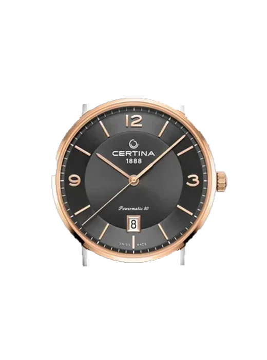 DS Caimano C035.407.22.087.01 con Cinturino Grand Cavalier Cuir Arancione