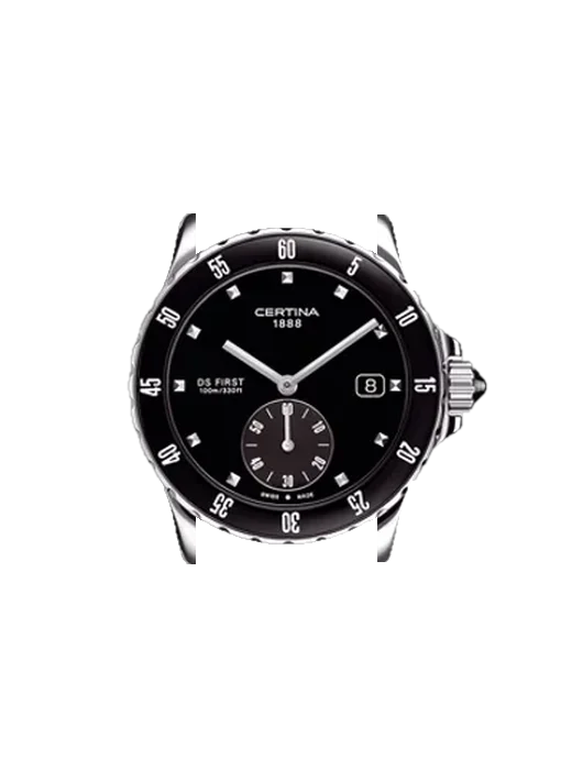 DS First C0142351705100 con Cinturino Vitello Vintage Marrone — Patina Naturale