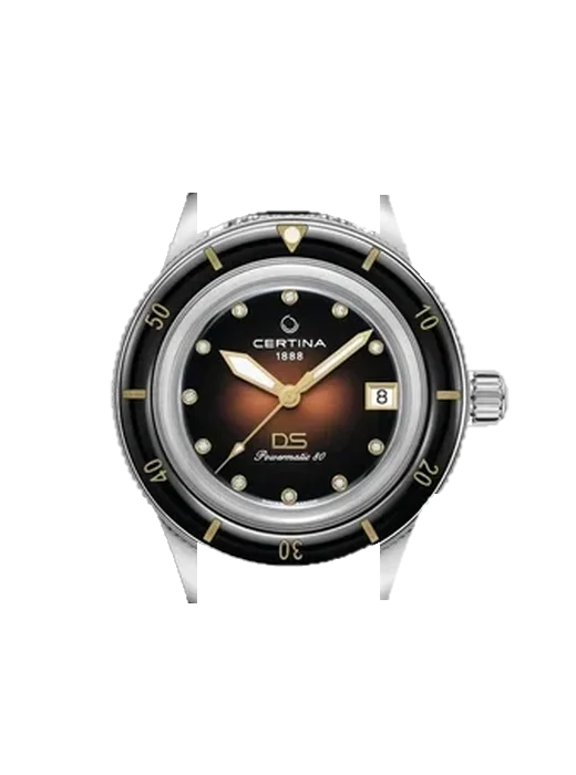DS PH C036.207.11.296.00 with Vintage Brown Calfskin Strap — Natural Patina