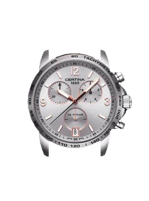 DS Podium C0014171603701 con Correa de piel italiana marrón
