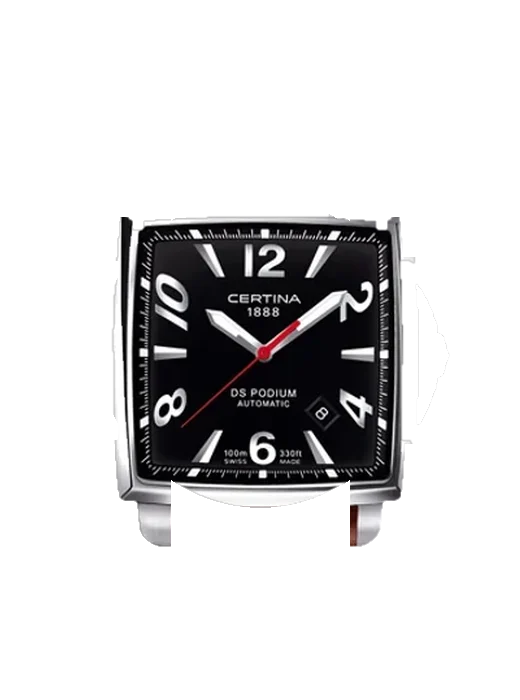 DS Podium C0015071605700 con Cinturino Grand Cavalier Cuir Arancione