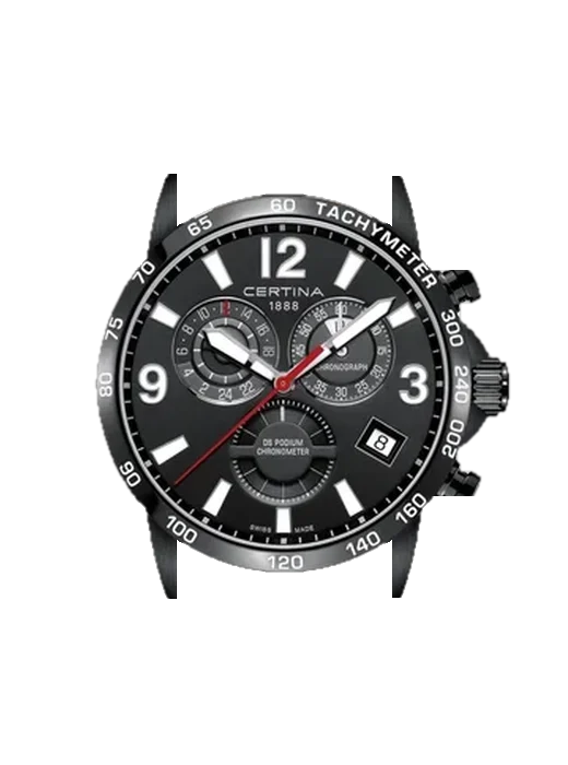 DS Podium C034.654.36.057.00 con Cinturino Vitello Vintage Marrone — Patina Naturale