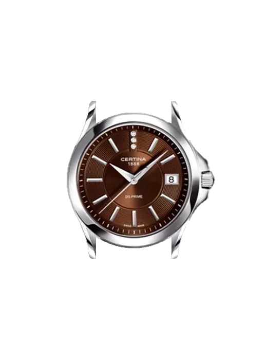 DS Prime C0042101629600 con Cinturino Saffiano Rosso Cuciture Ecru