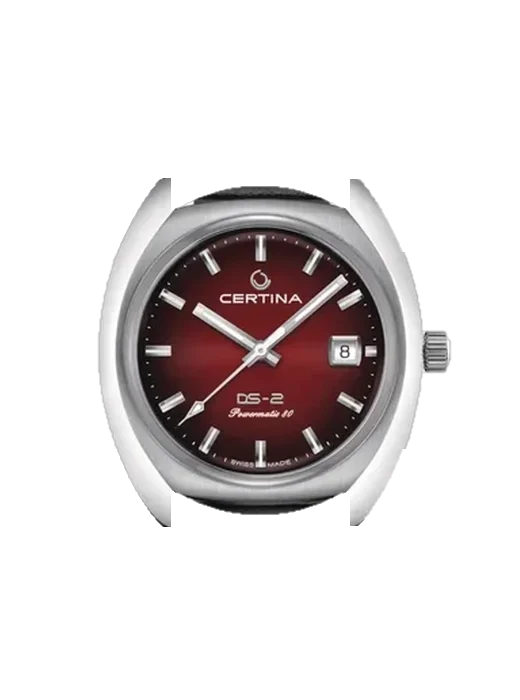 Heritage Collection C024.407.17.421.00 with Grand Cavalier Leather Strap Orange