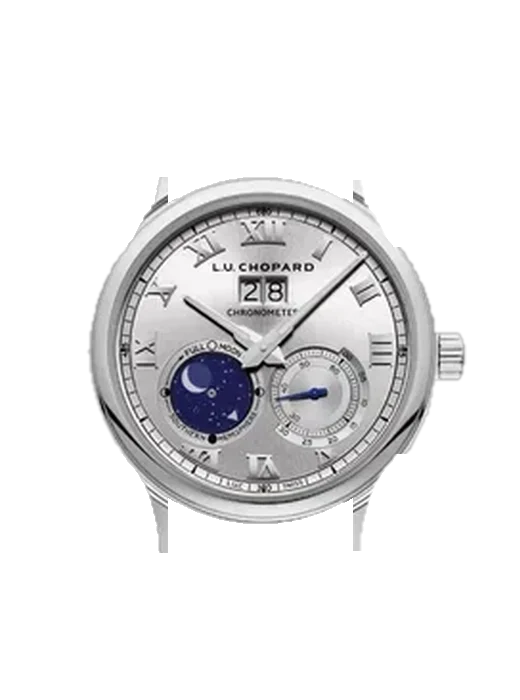 L.U.C 161969-1001 with Grand Cavalier Leather Strap Orange