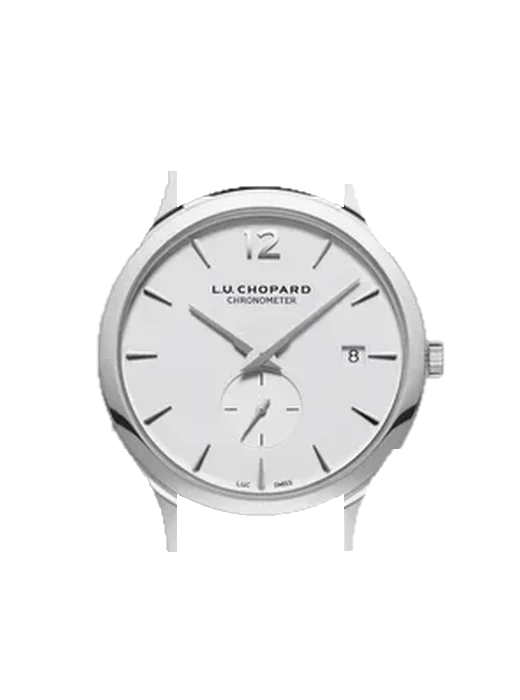 L.U.C 168591-3001 con Cinturino Vitello Vintage Marrone — Patina Naturale
