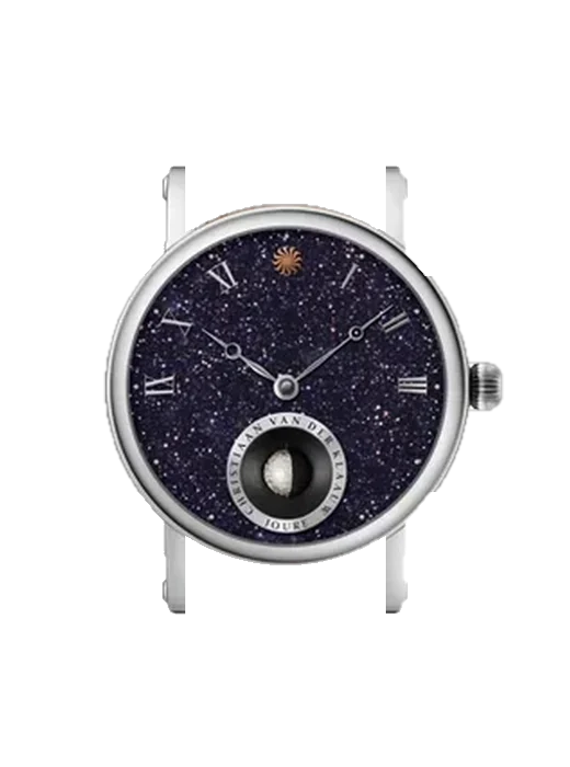 Astronomical Masterpieces CKRJ7705 with Grand Cavalier Leather Strap Orange