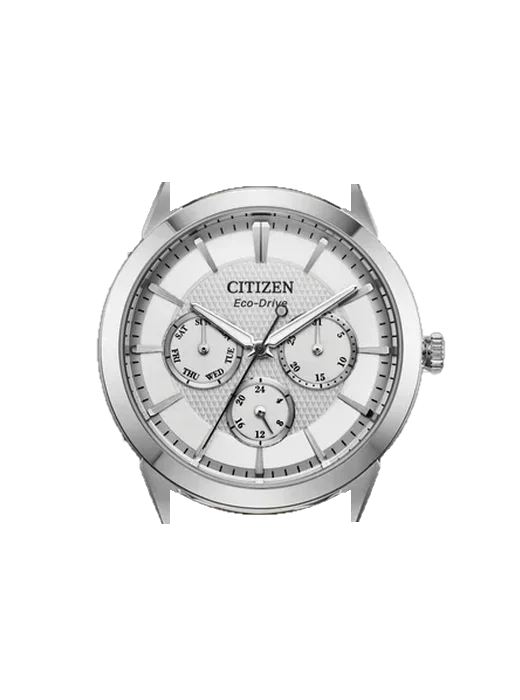 Eco-Drive BU2110-01A with Grand Cavalier Leather Strap Orange