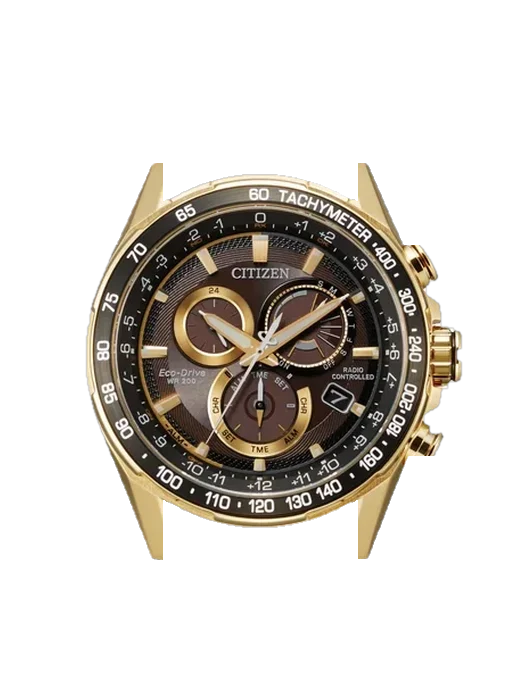 Sport Luxury CB5912-50E with Vintage Brown Calfskin Strap — Natural Patina