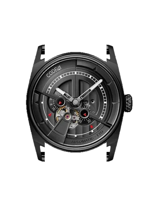 Anomaly-01 AN01-BK-ST-ALIG-BK con Cinturino Vitello Vintage Marrone — Patina Naturale
