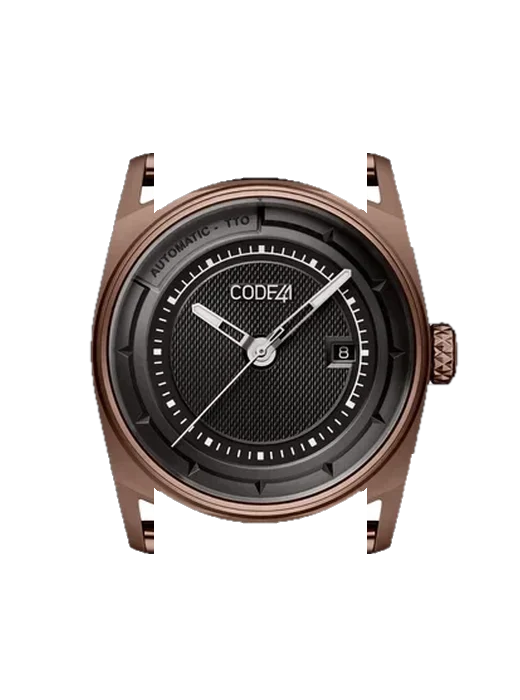 Anomaly-02 AN02-BR-ST-COU-VB avec Bracelet de montre en cuir de veau vintage marron — Patine naturelle