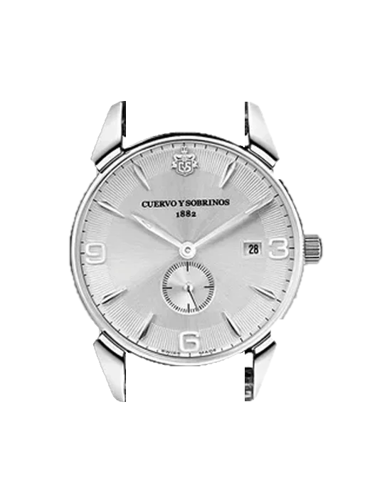 Historiador 3191.1VAS avec Bracelet de montre en cuir de veau vintage marron — Patine naturelle