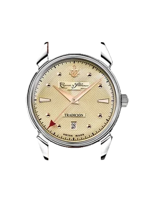 Historiador 3195.1TR.C with Grand Cavalier Leather Strap Orange