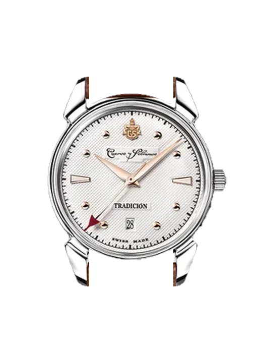 Historiador 3195.1TR.S with Vintage Brown Calfskin Strap — Natural Patina