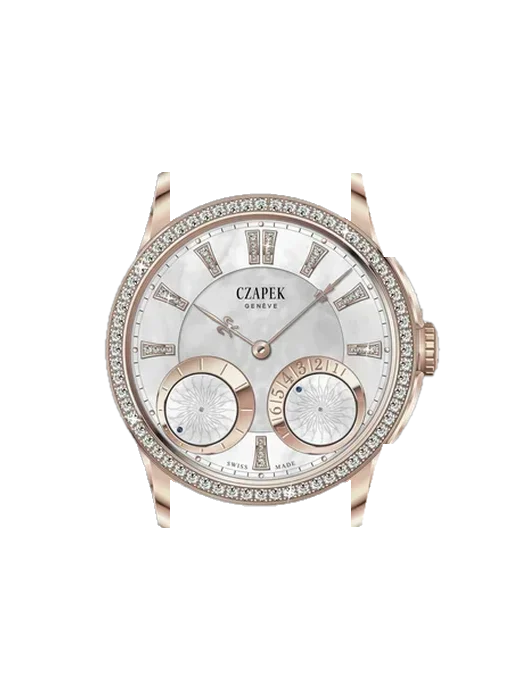 Quai des Bergues QDB1 avec Bracelet Grand Cavalier Cuir Orange