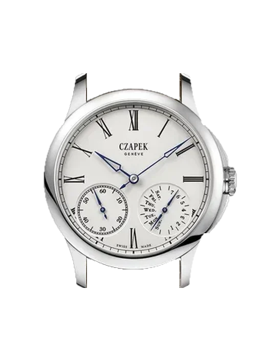 Quai des Bergues QDB25 mit Grand Cavalier Cuir Armband Orange