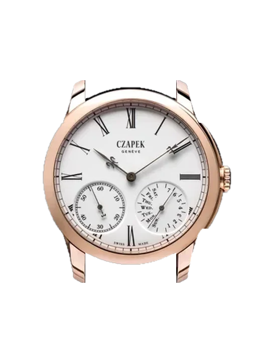 Quai des Bergues QDB33bis mit Grand Cavalier Cuir Armband Orange