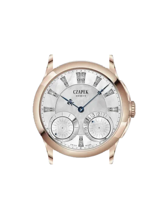 Quai des Bergues QDB5 with Grand Cavalier Leather Strap Orange