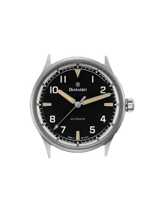 DF10 DF10-Old-Radium-AUTOMATIK with Grand Cavalier Leather Strap Orange