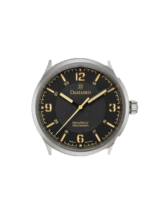 DF20 DF20-Old-Radium with Grand Cavalier Leather Strap Orange