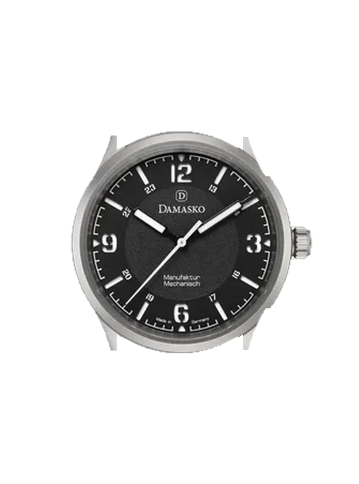 DF20 DF20-Schwarz with Grand Cavalier Leather Strap Orange