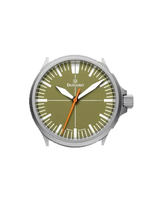 DK30/2 DK30-Olive with Grand Cavalier Leather Strap Orange