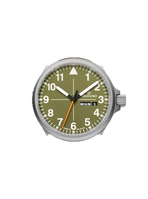 DK36 DK36-Olive-in-stock with Grand Cavalier Leather Strap Orange
