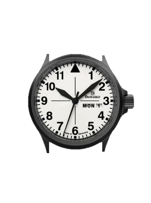 DK37 DK37-BLACK with Grand Cavalier Leather Strap Orange