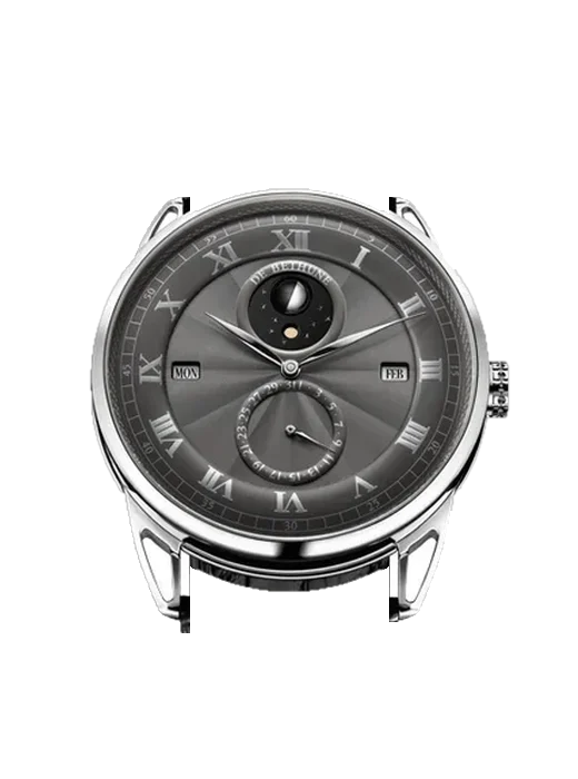 DB25 DB25QPAWS8 avec Bracelet Alligator Nubuck Noir avec Surpiqûre Ton sur Ton Faite Main