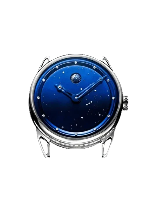 DB25 DB25SJWS1 with Black Nubuck Alligator Strap with Hand-Stitched Tone-on-Tone Stitching