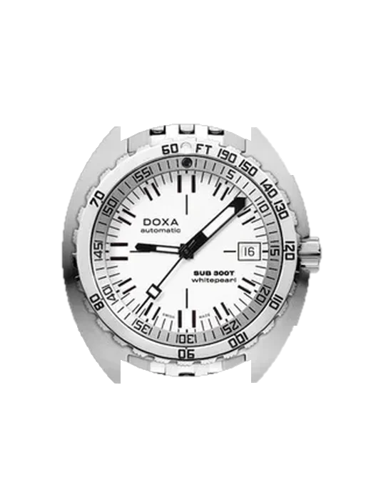 SUB 300 840.10.011.10 with Grand Cavalier Leather Strap Orange