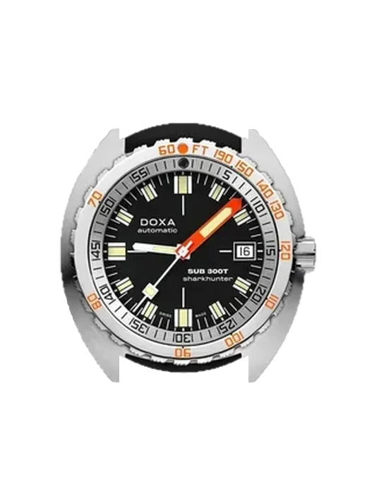 SUB 300 840.10.101.20 with Grand Cavalier Leather Strap Orange