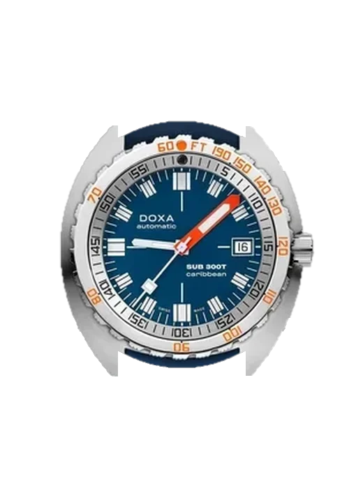 SUB 300 840.10.201.32 with Grand Cavalier Leather Strap Orange
