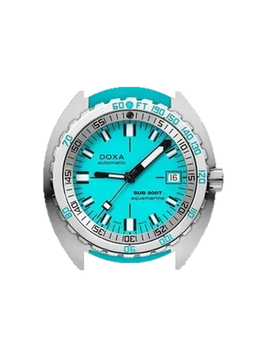 SUB 300 840.10.241.25 with Grand Cavalier Leather Strap Orange