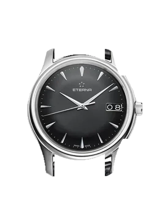 Heritage 7630.41.50.1186 avec Bracelet de montre en cuir de veau vintage marron — Patine naturelle