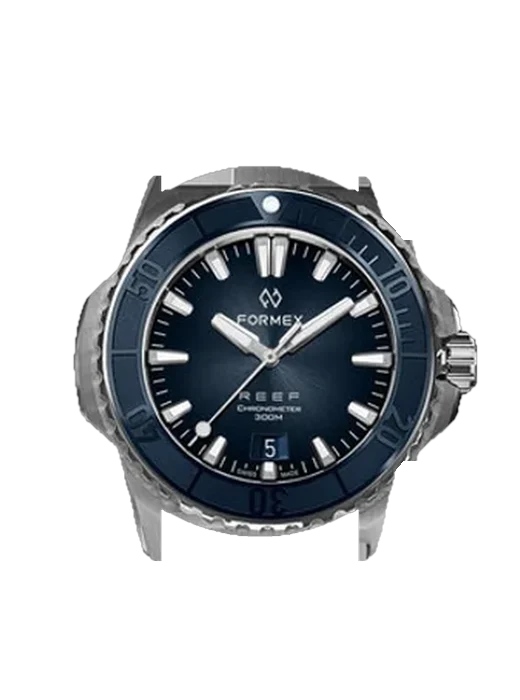 REEF 2201.1.6333.100 avec Bracelet en cuir italien marron