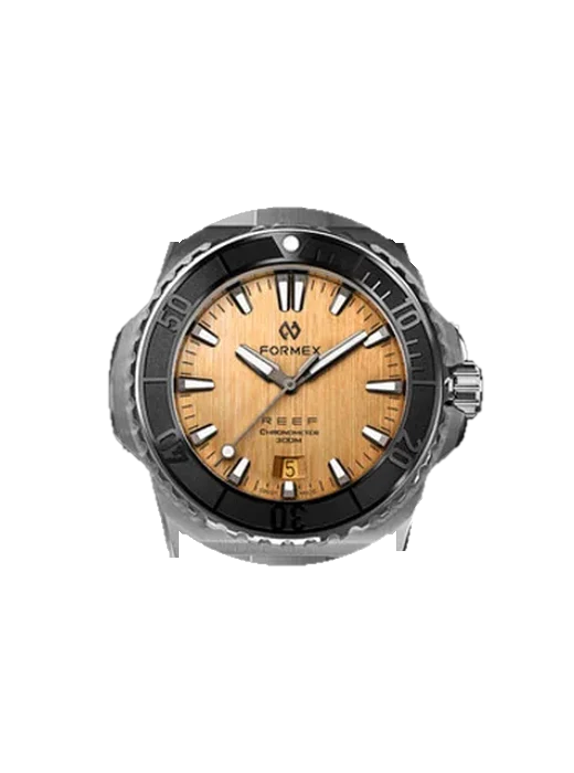 REEF 2201.1.6383.910 avec Bracelet en cuir italien marron