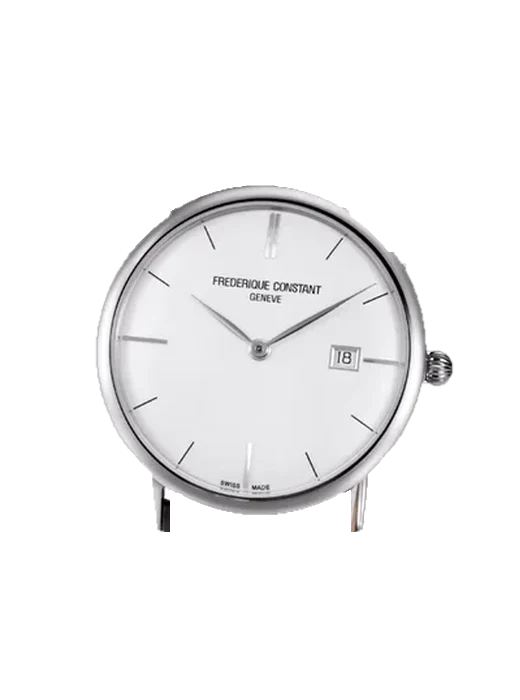 Slim Line FC-306S4S6 with Grand Cavalier Leather Strap Orange