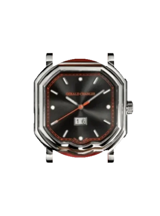 Maestro GC20-A-00 avec Bracelet Grand Cavalier Cuir Orange