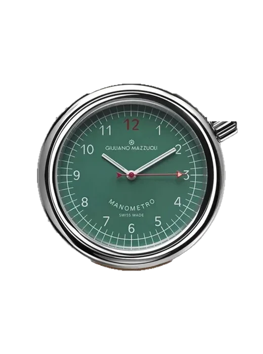 Manometro MRP04N con Cinturino Grand Cavalier Cuir Arancione