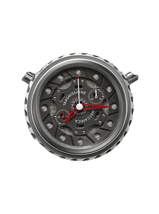 Trasmissione Meccanica TMC07 with Brown Italian Leather Strap