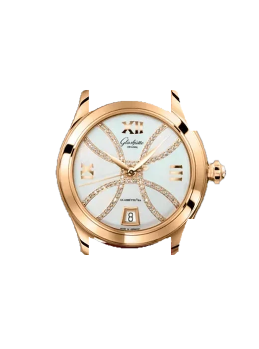 Lady Serenade 1-39-22-14-01-44 con Cinturino Vitello Vintage Marrone — Patina Naturale