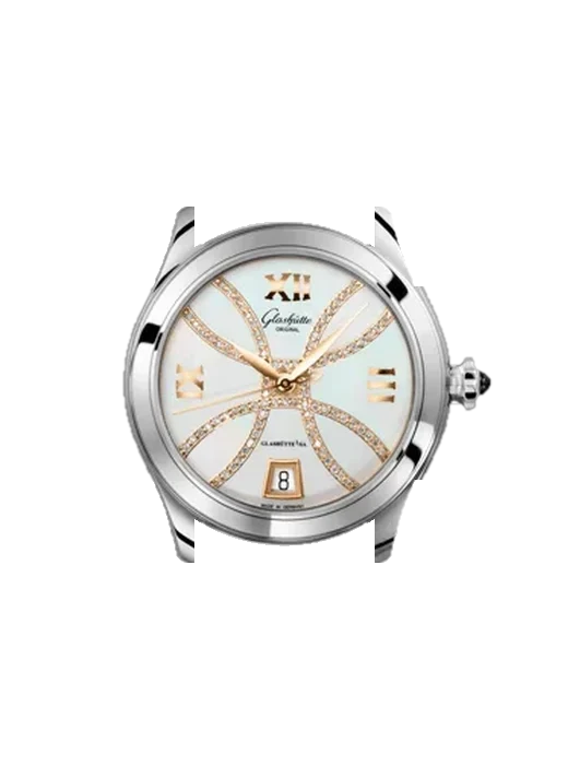 Lady Serenade 1-39-22-14-02-34 mit Vintage Kalbslederarmband Braun — Natürliche Patina