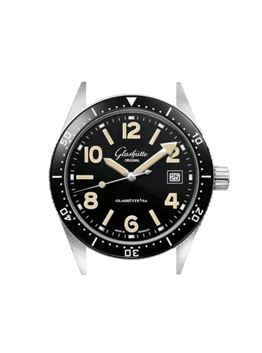 SeaQ 1-39-11-06-60-06 with Grand Cavalier Leather Strap Orange