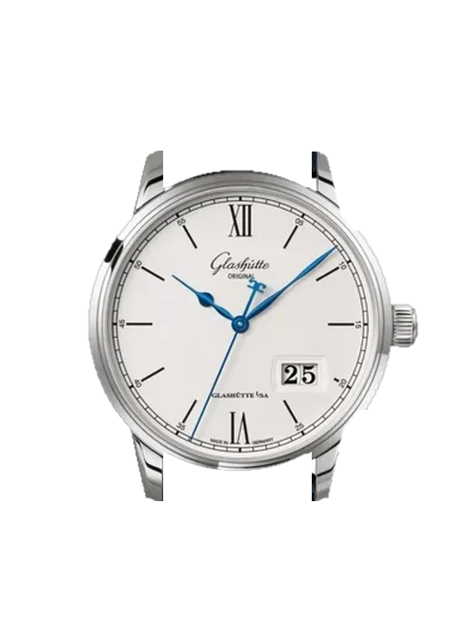 Senator 1-36-03-01-02-34 mit Vintage Kalbslederarmband Braun — Natürliche Patina