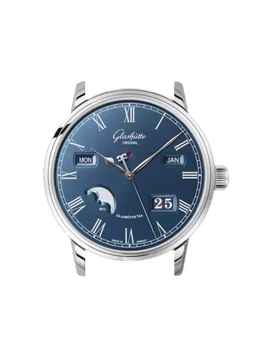 Senator 100-02-07-12-70 avec Bracelet Grand Cavalier Cuir Orange