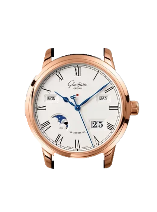 Senator 100-02-22-05-06 con Cinturino Vitello Vintage Marrone — Patina Naturale