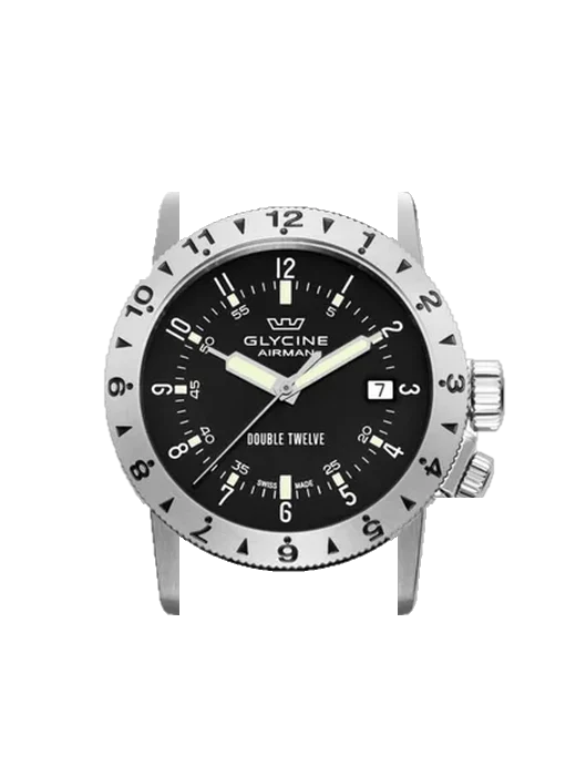 Airman 3938.19.LB9B avec Bracelet de montre en cuir de veau vintage marron — Patine naturelle